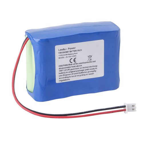 适用圣诺 sino SN-50F6 SN-50C6  12V  2000nAh  300g注射泵电池