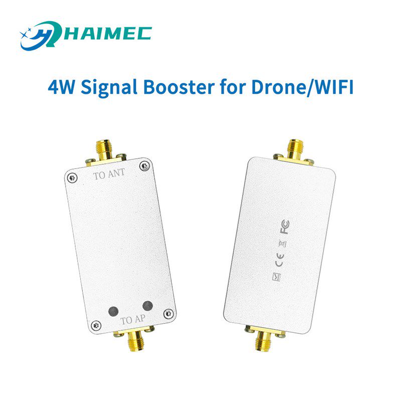 轻巧4W双向信号放大器 4W扩展器0.9G/2.4G/5.2G/5.8G信号增强模块