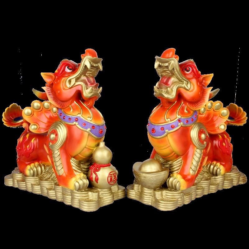 全铜手工彩绘元宝葫芦貔貅摆件铜貔貅工艺礼品