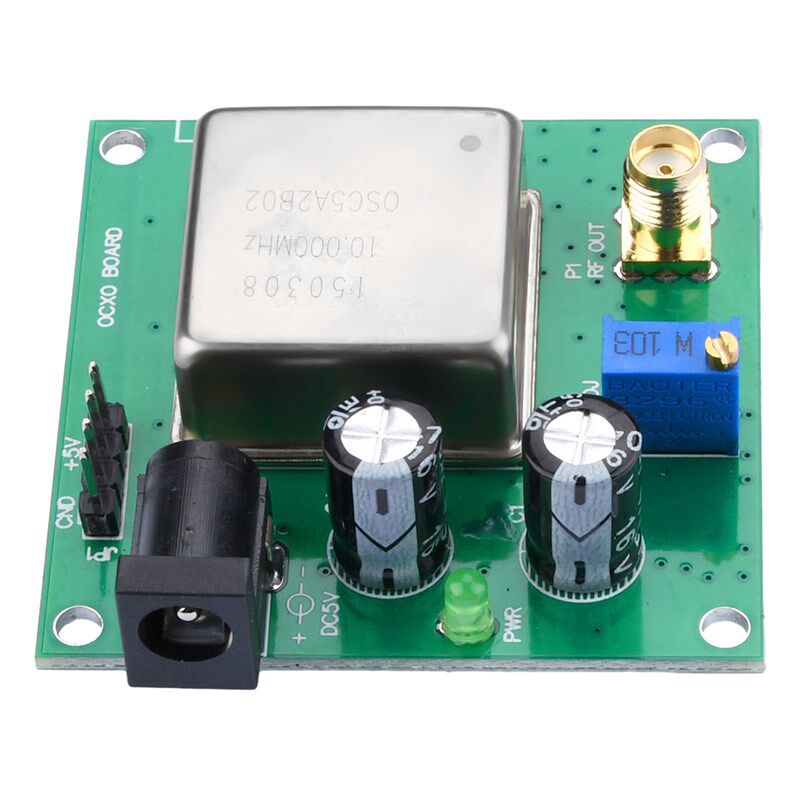 OCXO-10M-2525-N基准板恒温晶振频率模块正弦波输出SMA接口10MHz