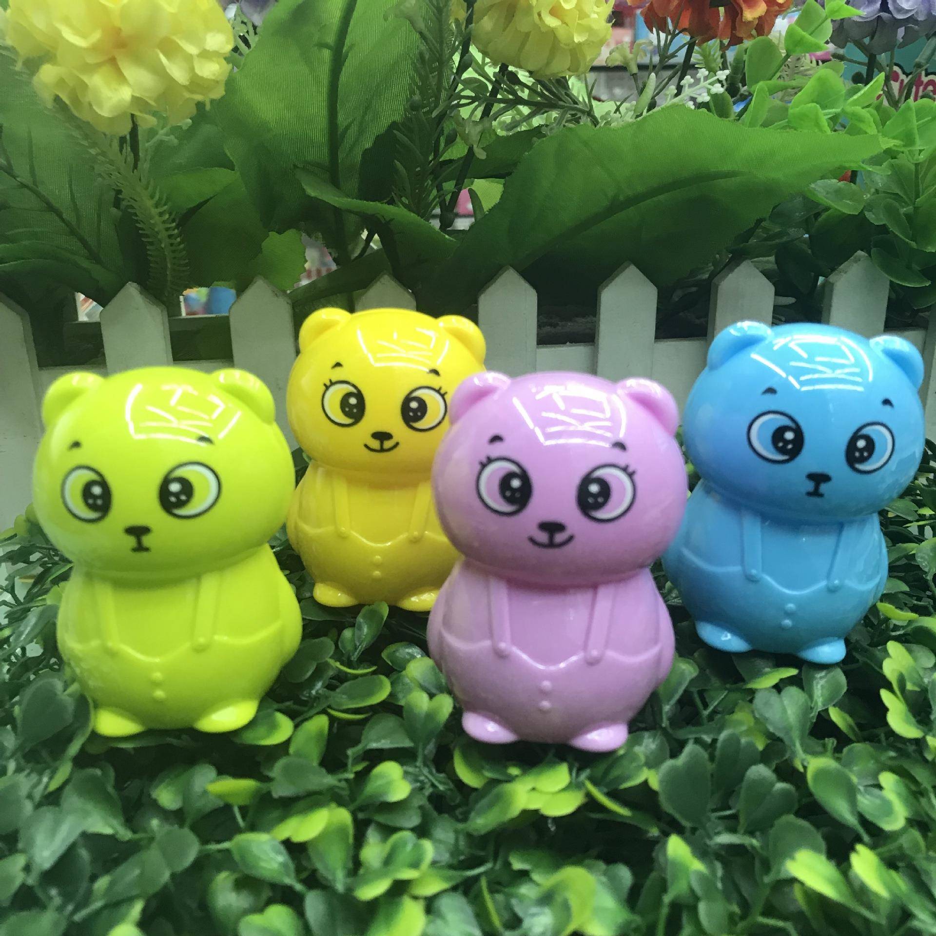 直供创意卷笔刀卡通小熊转笔刀小学生文具奖品礼品削笔器