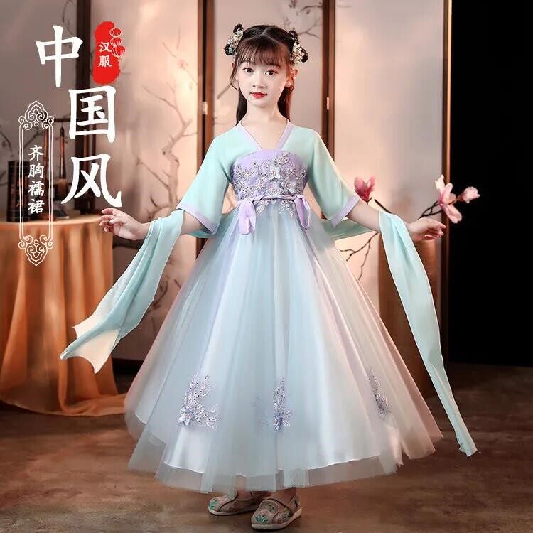 自相矛盾服装儿童表演服演出服店小二跑堂儿童成人服装男女童古代