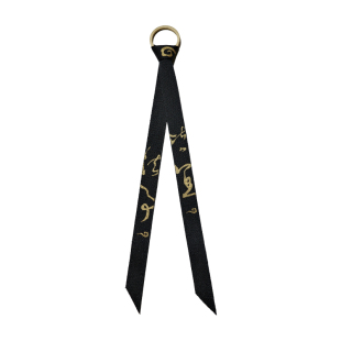 原创中国风书法飘带挂带包挂钥匙扣配饰小众