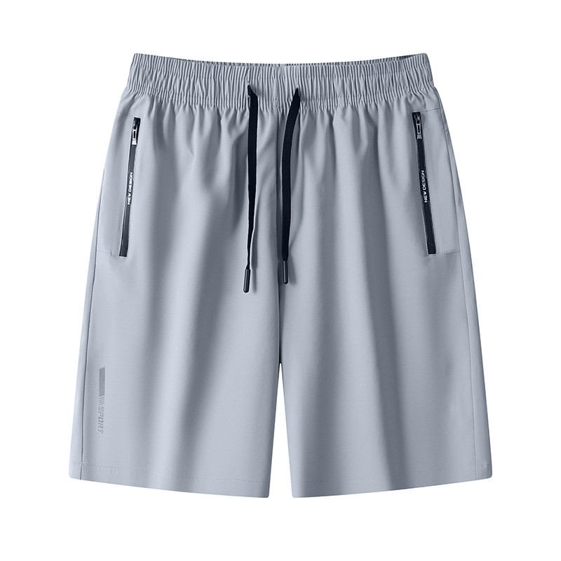 运动短裤男速干冰丝夏季薄款篮球宽松健身休闲足球跑步训练五分裤