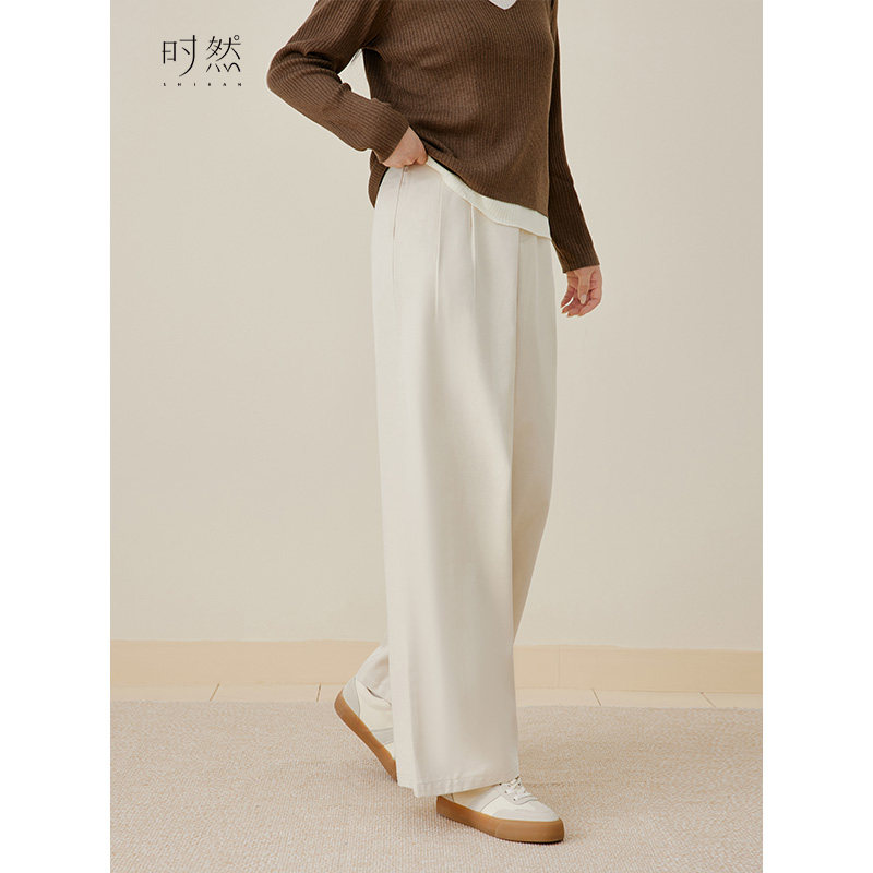 时然大码微胖MM24年夏新款时尚高腰百搭休闲宽松休闲裤,女装/女士精品,大码裤装,淘宝优惠券,粉丝福利购,淘宝优惠卷
