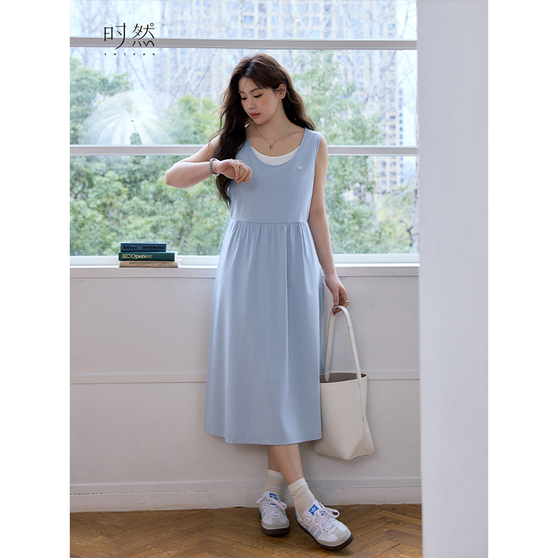 时然内搭大码胖mm显瘦遮肚