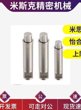 替代ZAS11重载型小径弹簧柱塞 MPFH1.5 2 3 4 5光身定位锁销 销平