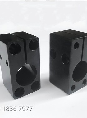 替代光轴底座用支架SAQB SAQM SBQB SBQM光轴支座光轴固定座卧式