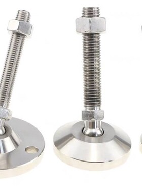 不锈钢脚杯万向调节WAG41-D50-D60-D75-M12-M16-M20-L100/125/150