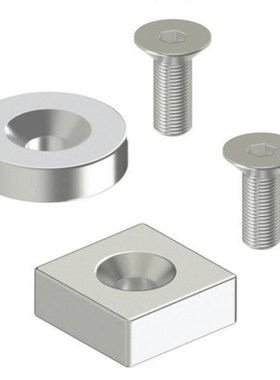 平头螺栓止动型汝铁硼磁铁 怡合达 BLS65/BLS66-A15-T3/T5