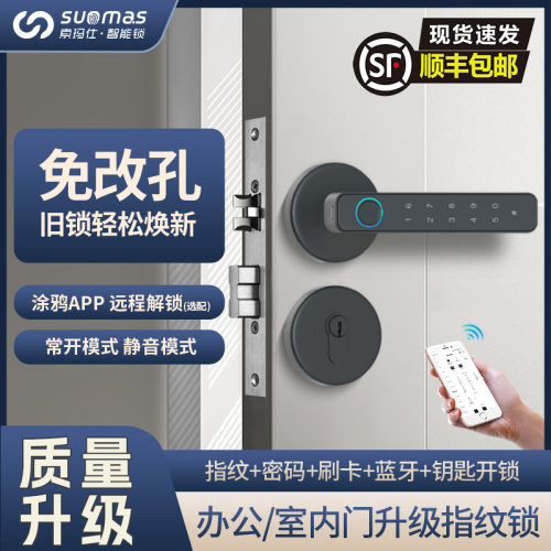 16868人已推荐：免开孔指纹锁