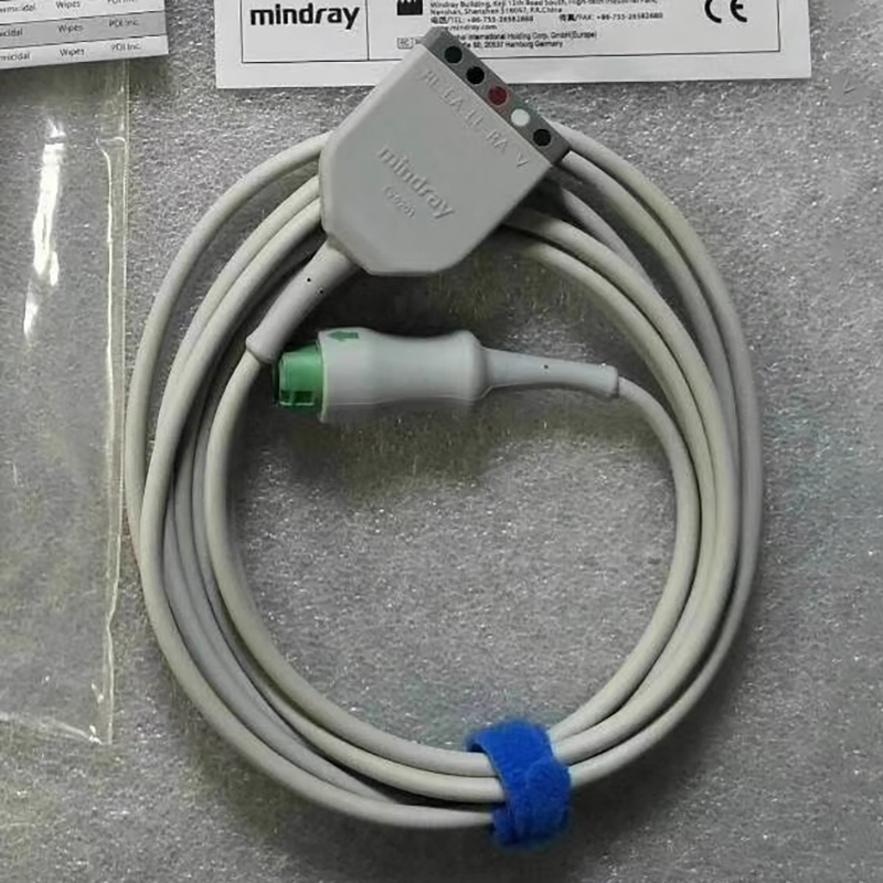 迈瑞IPM/IMEC/UMEC/T系列原装心电电缆EV6201