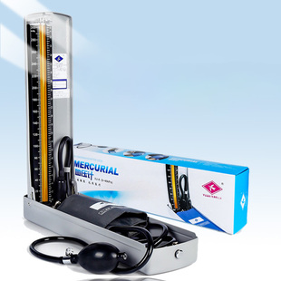 医用台式水银血压计精准测量仪家用汞柱袖带老式手动血压仪测压器