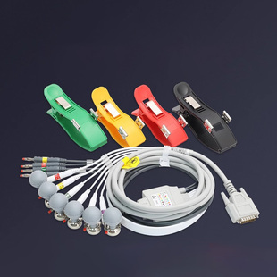 心电图机导联线吸球夹子3.0/4.0兼迈瑞三锐理邦福田邦健科曼配件