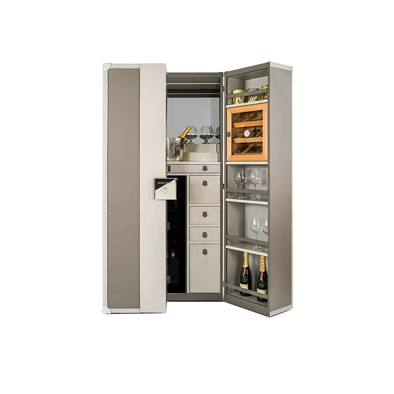 意式轻奢实木酒柜别墅豪宅设计师款高端红酒柜装饰柜可移动收纳柜,住宅家具,酒柜,淘宝优惠券,粉丝福利购,淘宝优惠卷