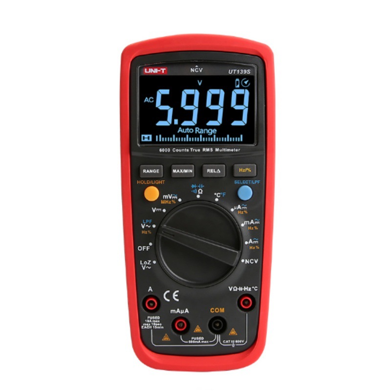 优利德UT139A/UT139B/UT139C万用表UT139E/UT139S数字万用表