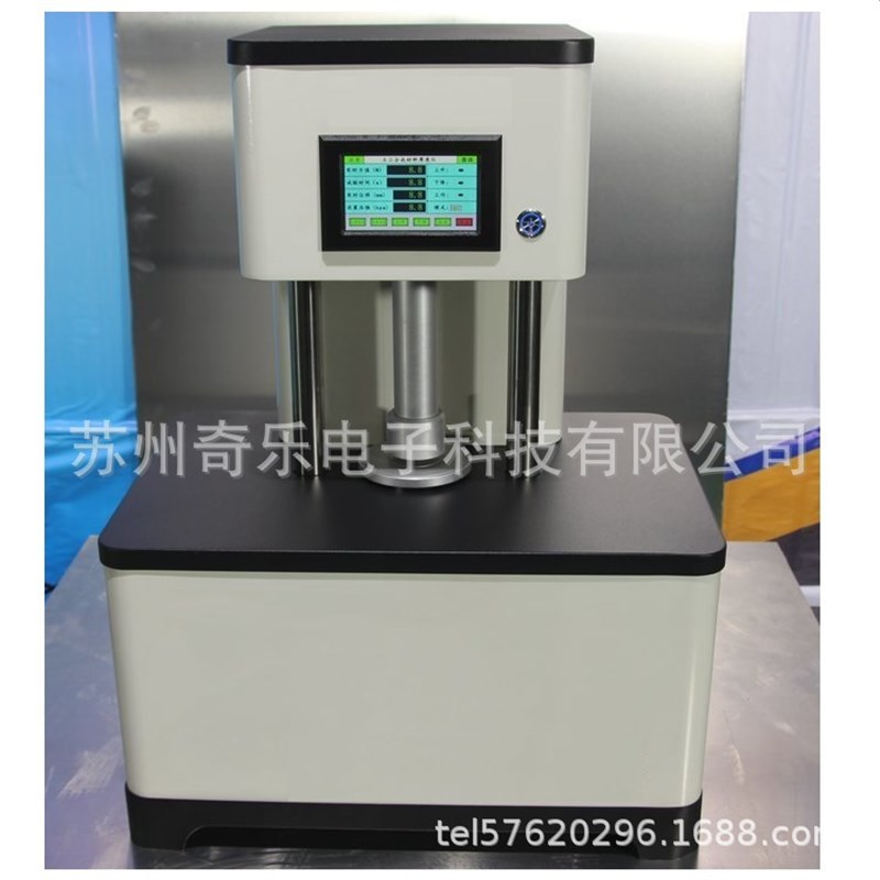 AS成Ma D工199电动数显土5合T材料厚度仪电动织物土工布测厚仪