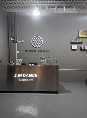 舞蹈健身房不锈钢收银台服装店美发美容吧台公司前台台球厅接待台