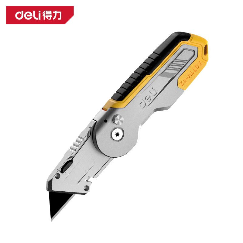 得力工具DL006Z_SK2锌合金折叠刀