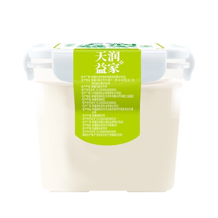 天润新疆低温风味酸奶家庭大桶装益家方桶老酸奶2kg润康方桶1KG
