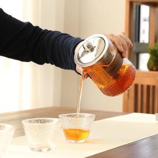 套装 功夫茶具一壶四杯玻璃便携式 家用小套户外旅行泡茶壶茶杯定制