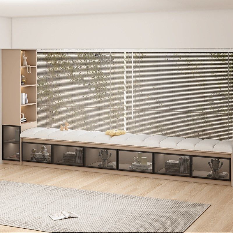 精选飘窗柜储物收纳柜垫子可坐实木立柜书架置物柜矮柜落地阳台长,住宅家具,飘窗柜,淘宝优惠券,粉丝福利购,淘宝优惠卷