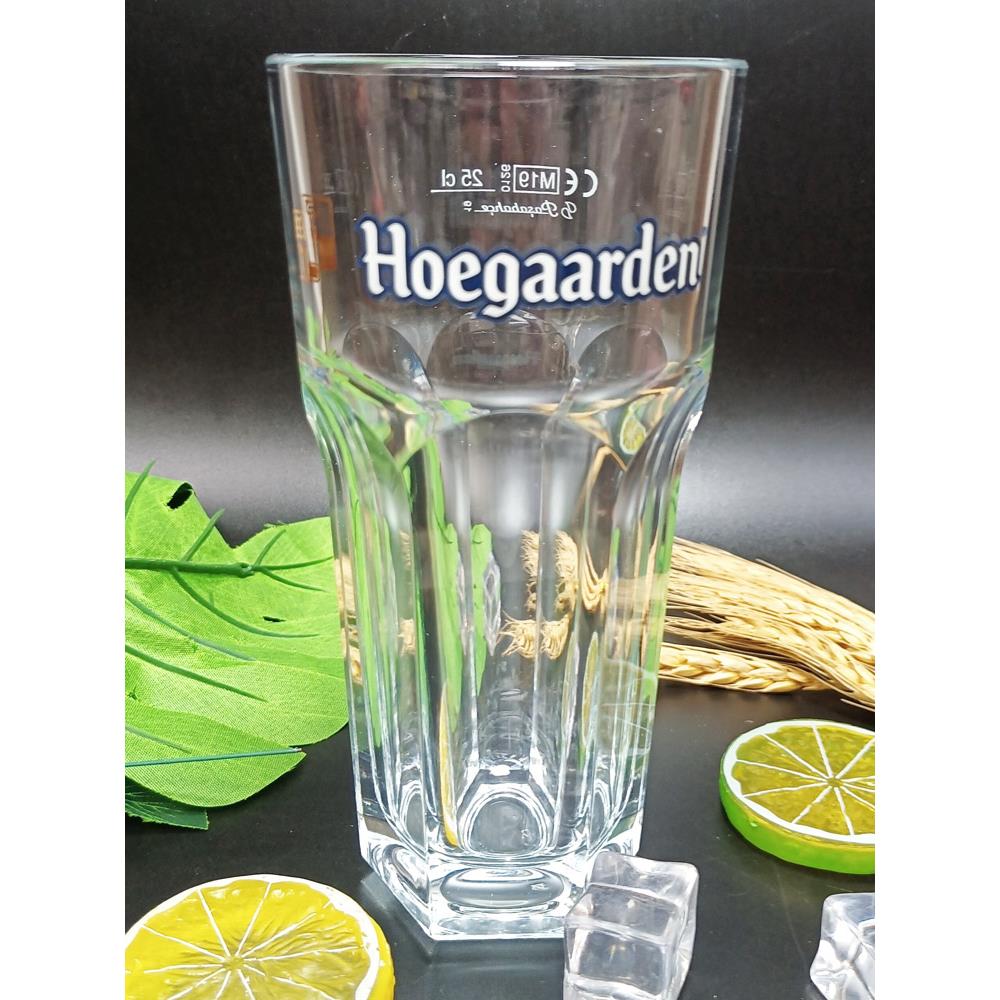 Hoegaarden福佳白啤酒杯超大玻璃杯创意定制杯原装进口500和330ml
