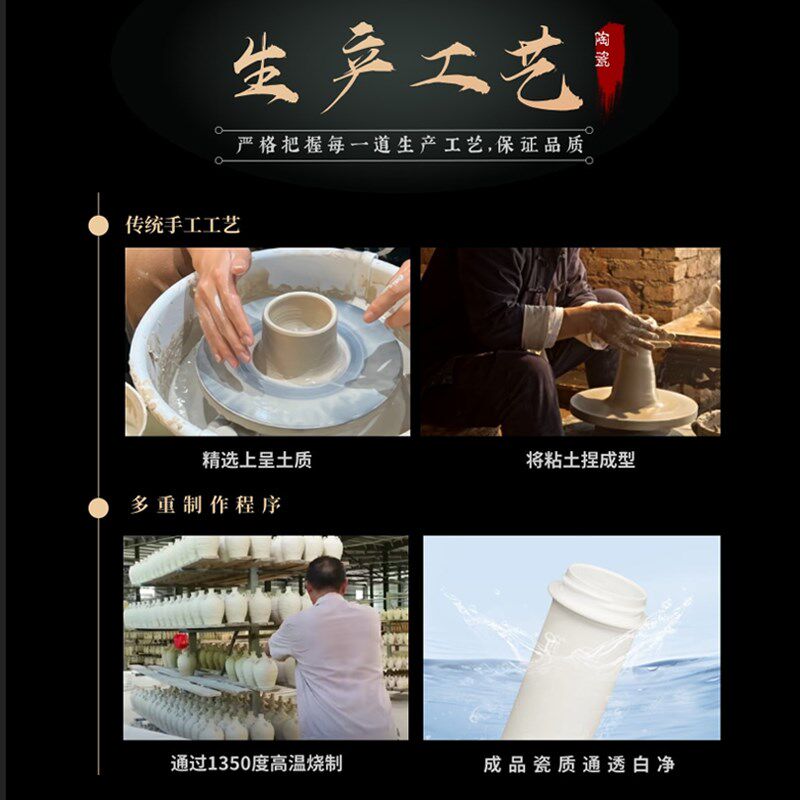 精选陶瓷保温杯全陶瓷内胆双层骨瓷保温杯男女士车载泡茶水杯陶瓷