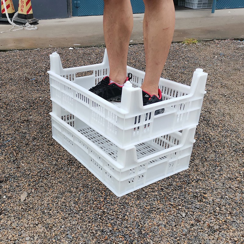 高脚葡萄筐加厚塑料葡萄筐周转筐大号箱式葡萄筐子无花果水果筐