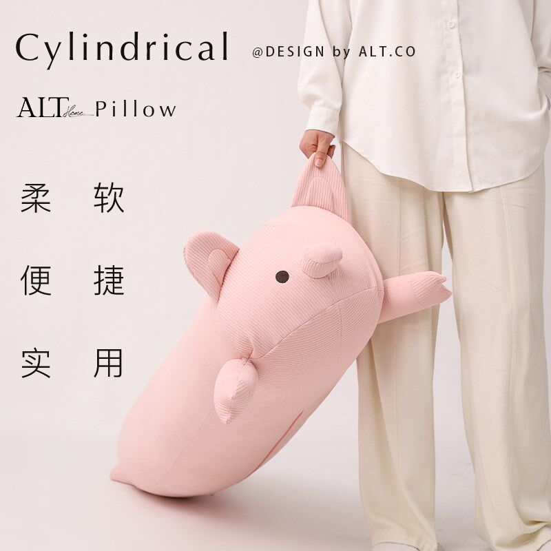 女生睡觉专用小猪长条抱枕头可爱床上侧睡孕妇夹腿可拆洗床头靠垫