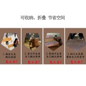 充气床午休1.5双人简易卡通气垫床加高打地铺折叠1.2单人睡垫便携