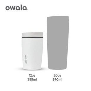 精选【官旗认证 重磅上新】OWALA保温随行杯防漏咖啡送礼品水杯35