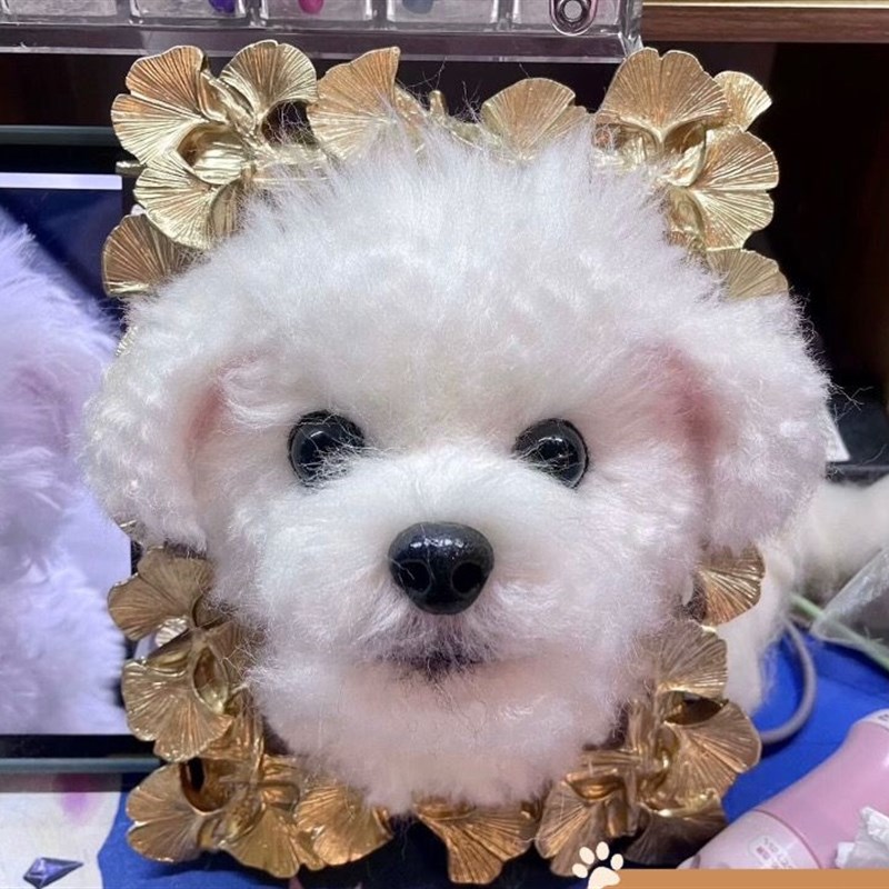 【宠物定制】羊毛毡手工狗狗猫咪家庭装饰摆件送女友怀念相框礼物