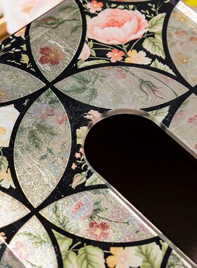 KP纸巾盒客厅高档轻奢风高档茶几抽纸盒高级感家用餐厅餐巾纸抽盒