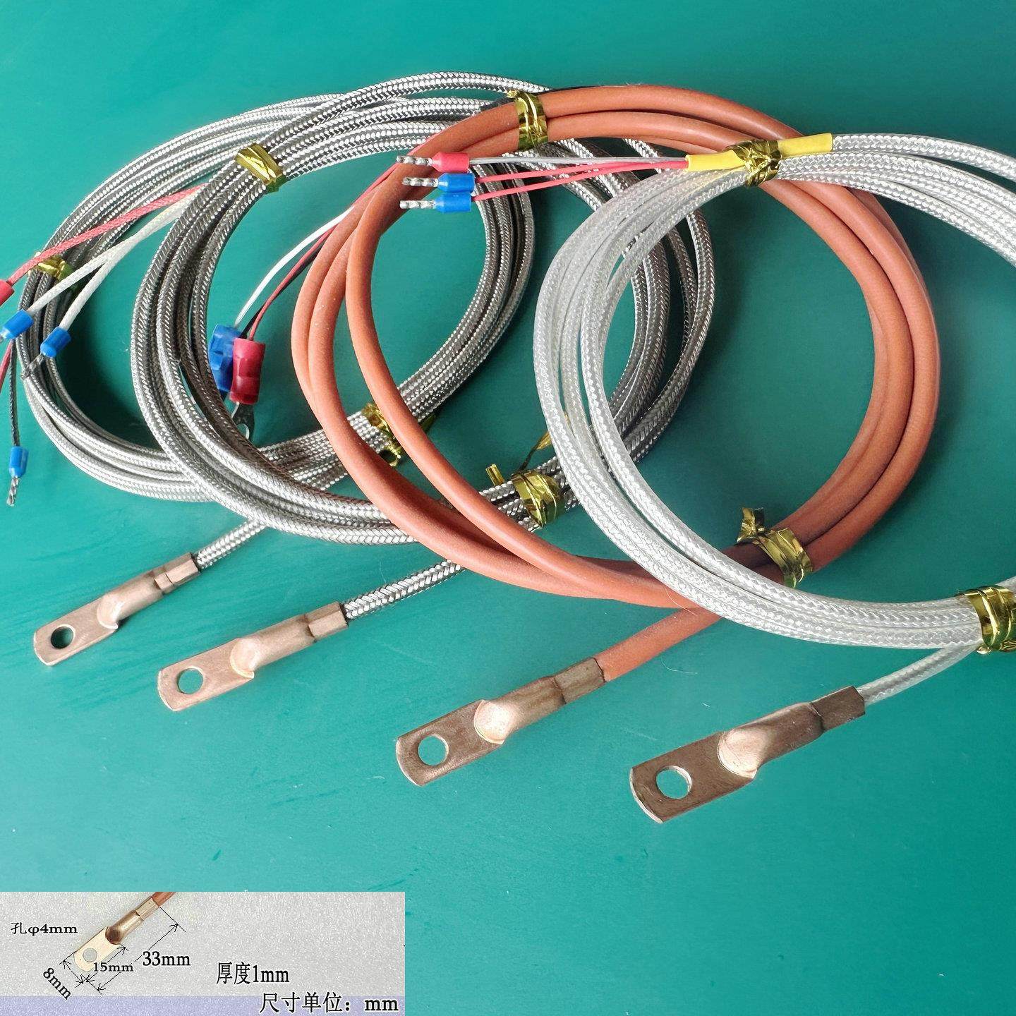 K型贴片式热电偶 PT100表面安装孔式热电阻 温度传感器 铜探头