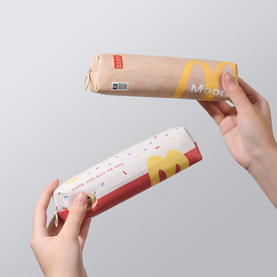 「M记麦麦」麦门可爱创意文具学生笔盒学习收纳包小众笔袋铅笔盒