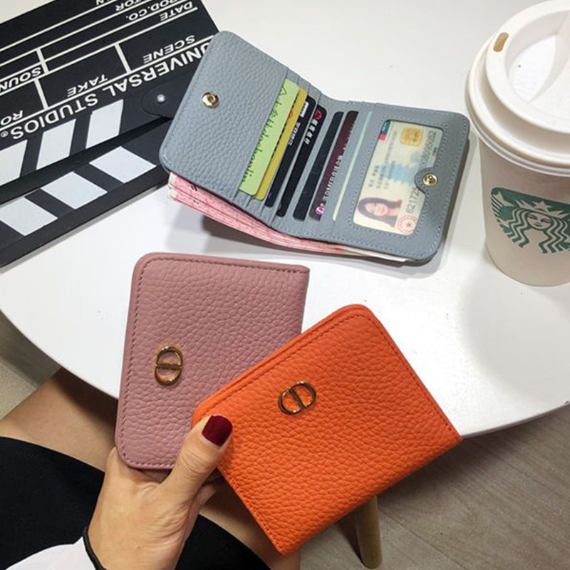 钱包女士2026新款短款小巧卡包一体包零钱包小众设计真皮质感皮夹,箱包皮具/热销女包/男包,钱包,淘宝优惠券,粉丝福利购,淘宝优惠卷