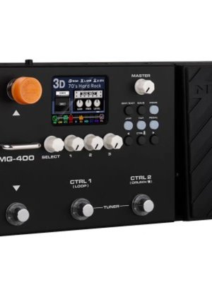 新品NUX纽克斯电吉他贝斯综合效果器MG400专业数字合成鼓机声卡效