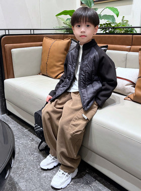 男童冬季保暖棉衣儿童棉服棉袄