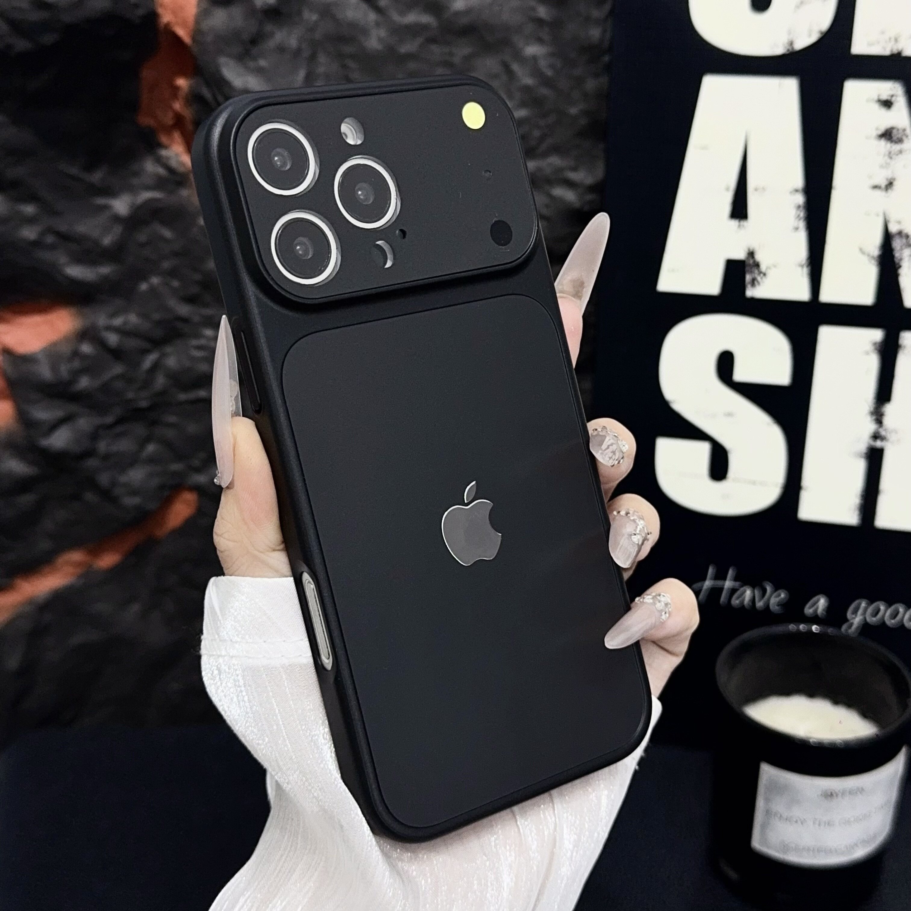 秒变苹果17promax手机壳16promax还原裸机iPhone17磨砂玻璃15pro保护套11/12pm镜头全包防摔13/14pro超薄男女