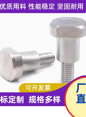 不锈钢支点台阶螺丝两平面CBDW4 FCBDW 5 6 8 10 12-1 2 3 4 5 6