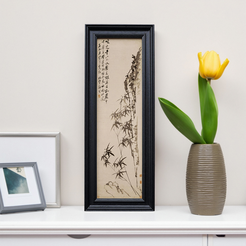 实木相框长条字画横向相框空外框