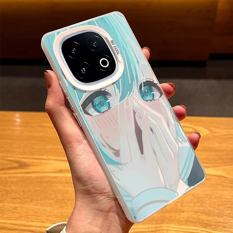 【壳膜套装】适用IQOOZ10Turbo+手机壳镭射初音Z10Turbo散热超薄简约设计球队高端软边全包防摔传奇男女情侣