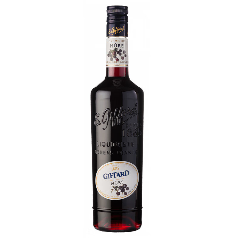 法国原瓶进口吉发得Giffard黑加仑味水果利口酒女士微醺甜酒调酒