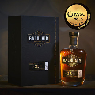 原瓶进口巴布莱尔Balblair苏格兰单一麦芽威士忌酒12/15/18/25年