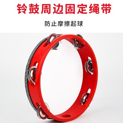 速发北京舞蹈学院考级二级音乐反应三级手摇铃鼓半蹲铃铛舞蹈道具