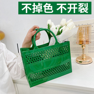 速发镂空塑料袋伴手礼量礼物手提高档大容购202热卖 纯色送物色