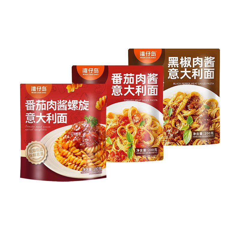 湾仔岛番茄意面非油炸螺