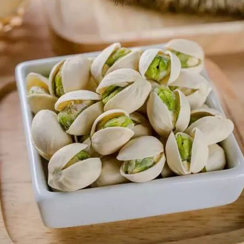 开心果原味盐焗味原色大颗粒500g坚果年货散装称斤零食手剥开口