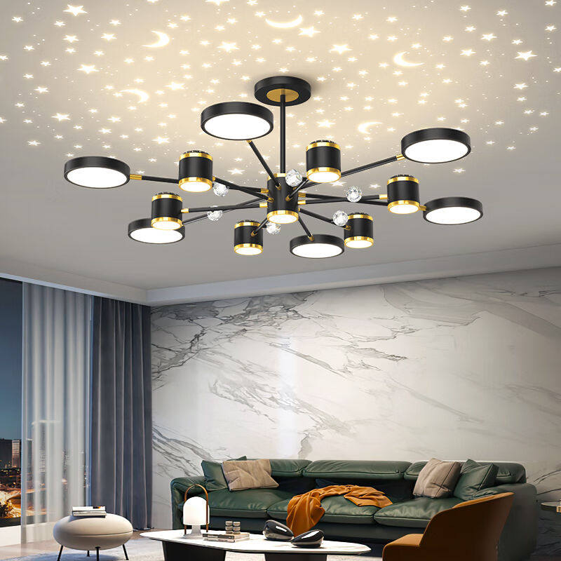 君御客厅吊灯现代简约灯饰网红轻奢北欧创意个性卧室星空餐厅广东
